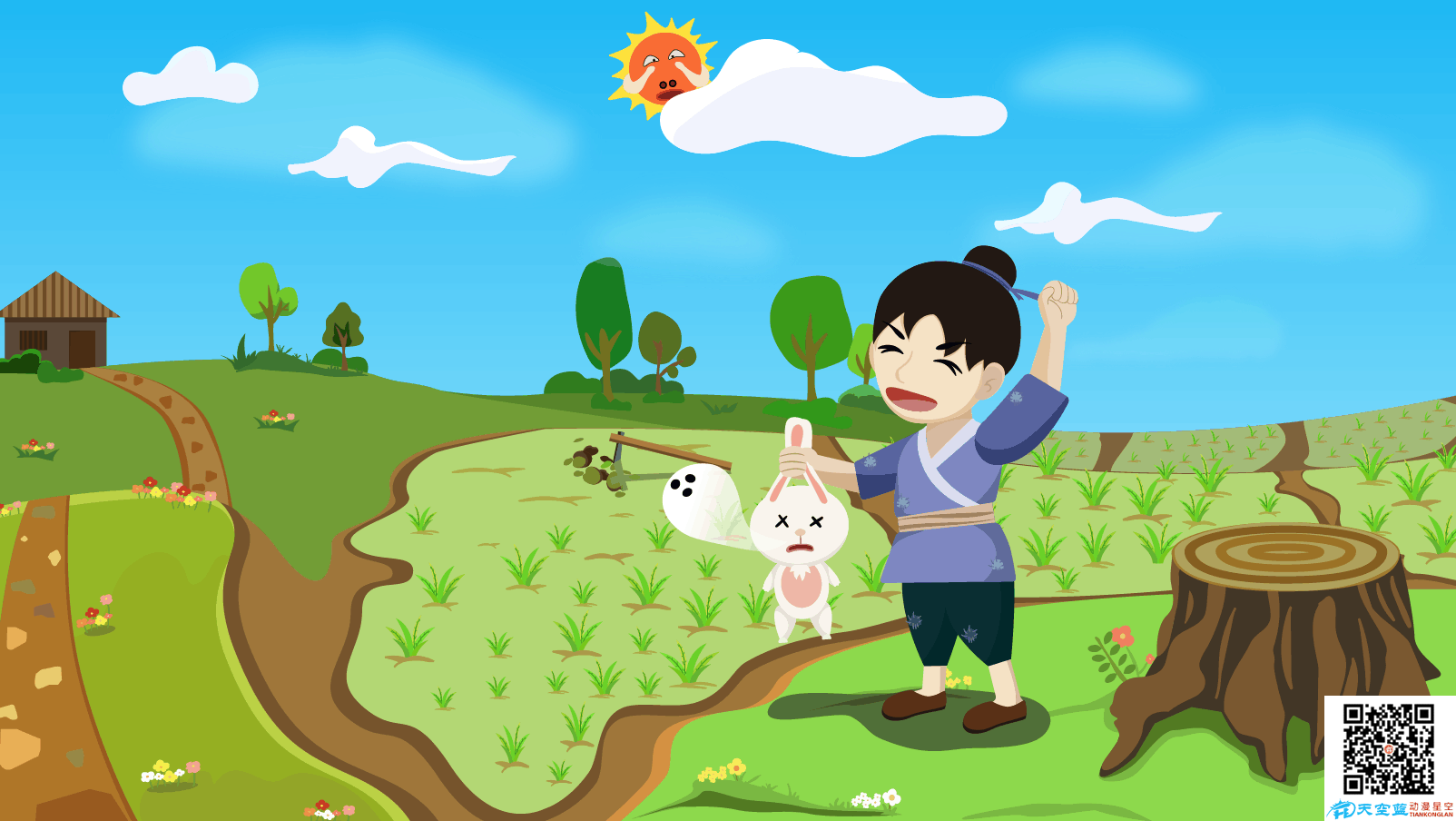 《守株待兔》動(dòng)畫制作原畫分鏡頭農(nóng)夫開心.png 《守株待兔》動(dòng)畫制作原畫分鏡頭農(nóng)夫開心.png