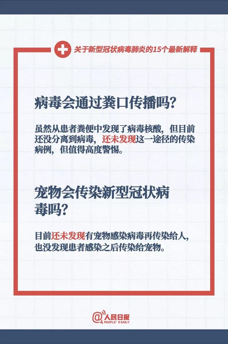 新型冠狀病毒會通過糞口傳播嗎，寵物會傳染新型冠狀病毒嗎？.jpg