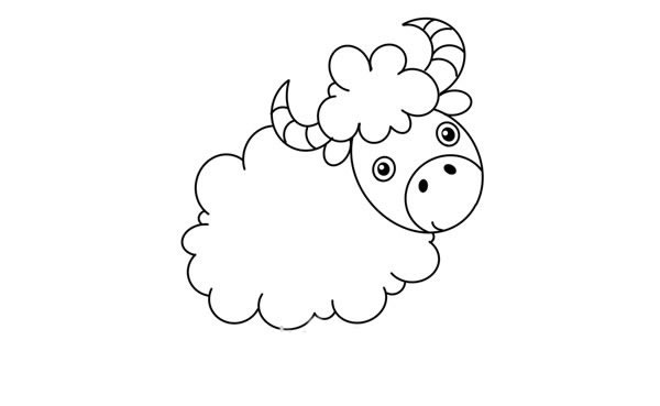 卡通牛的畫(huà)法簡(jiǎn)筆畫(huà)圖片