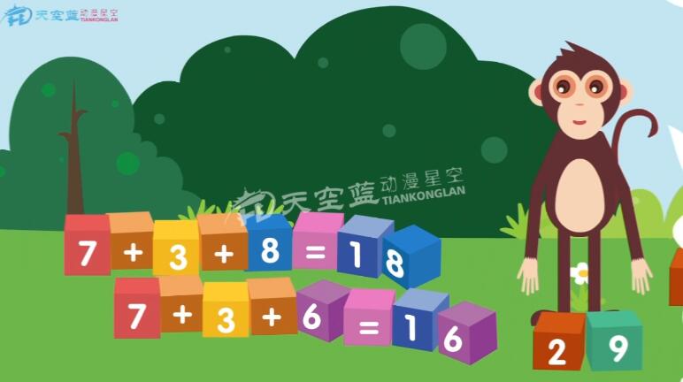 小動物們在數(shù)字算式積木中跑來跑去，擺積木.jpg