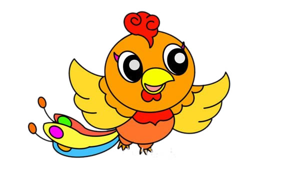 鳳凰怎么畫呢？