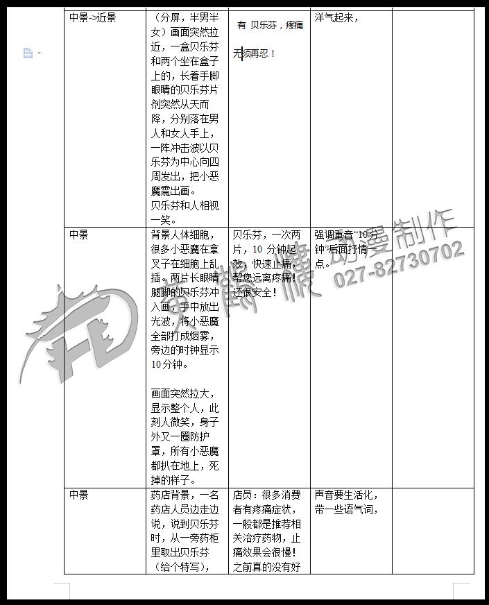 二維mg動畫廣告《貝樂芬，第三代布洛芬，止痛快、還安全，服用更方便！》藥品動漫宣傳片3.jpg