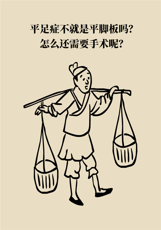 走幾百米路就疼得不行了？可能患上了平足癥