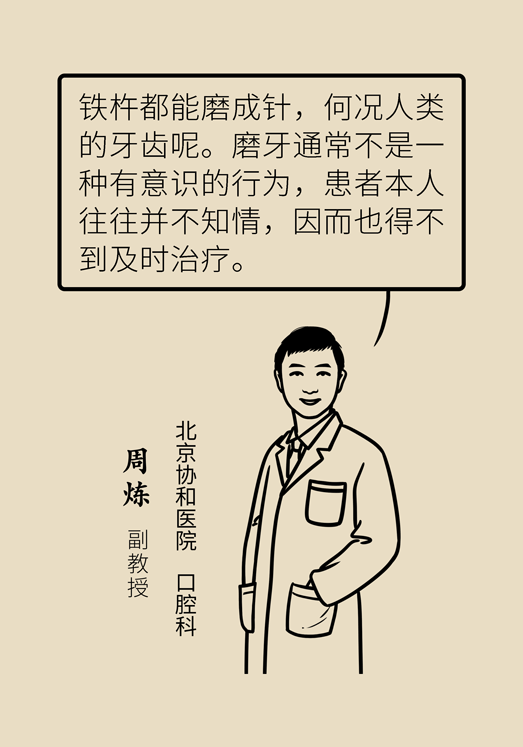 牙齒科普動漫 磨牙