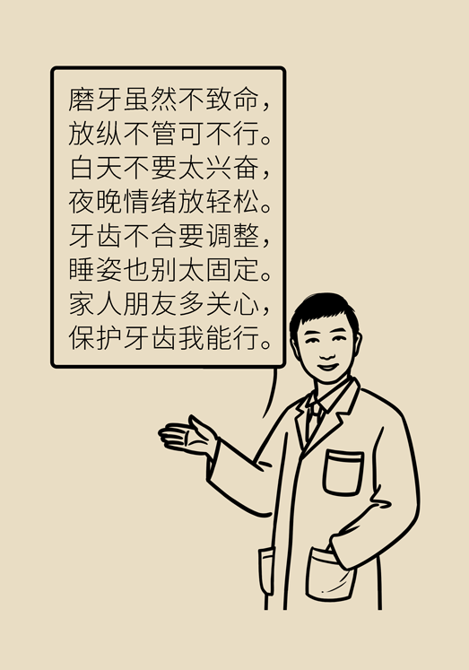 牙齒科普動漫 磨牙