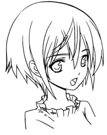 動漫美女短直發(fā).jpg 動漫美女短直發(fā).jpg