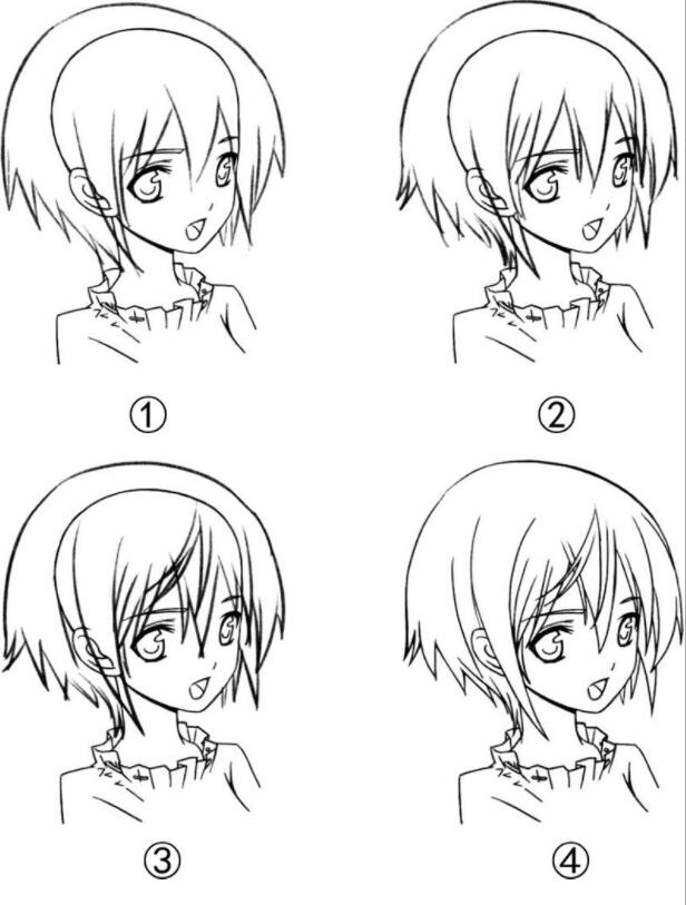 動漫美女短直發(fā)怎么畫.jpg 動漫美女短直發(fā)怎么畫.jpg
