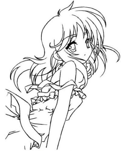 手繪美少女漫畫入門-卷發(fā)的畫法步驟教程d4.jpg 手繪美少女漫畫入門-卷發(fā)的畫法步驟教程d4.jpg