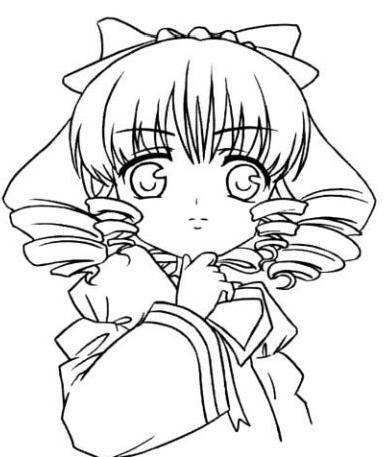 手繪美少女漫畫入門-卷發(fā)的畫法步驟教程d6.jpg 手繪美少女漫畫入門-卷發(fā)的畫法步驟教程d6.jpg