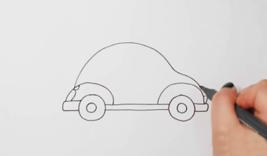 汽車 小汽車怎么畫簡筆畫簡單好看