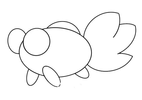 金魚(yú) 金魚(yú)怎么畫(huà)簡(jiǎn)筆畫(huà)簡(jiǎn)單又漂亮