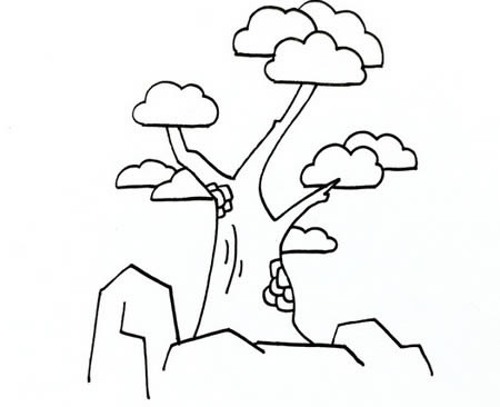 松柏簡(jiǎn)筆畫(huà)怎么畫(huà)簡(jiǎn)單又漂亮