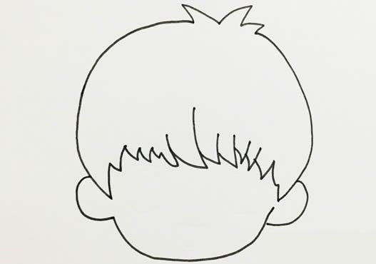 帥氣小男孩簡(jiǎn)筆畫怎么畫簡(jiǎn)單又漂亮