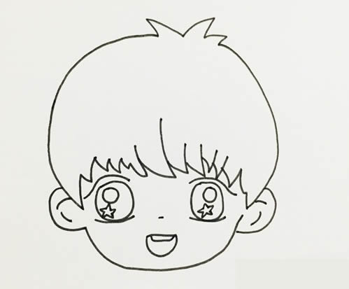 帥氣小男孩簡(jiǎn)筆畫怎么畫簡(jiǎn)單又漂亮