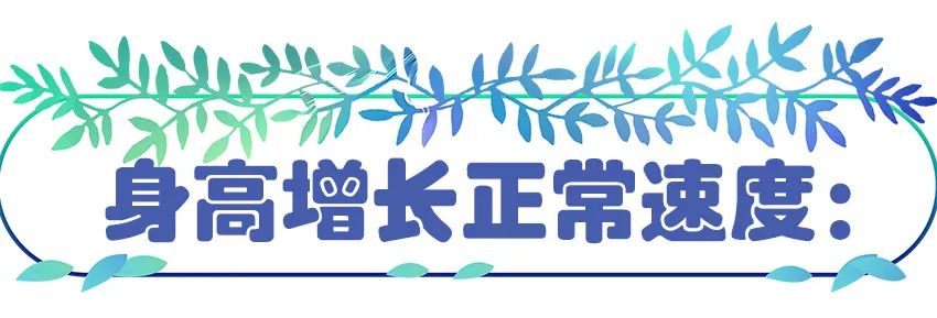 育兒身高科普動(dòng)畫(huà)