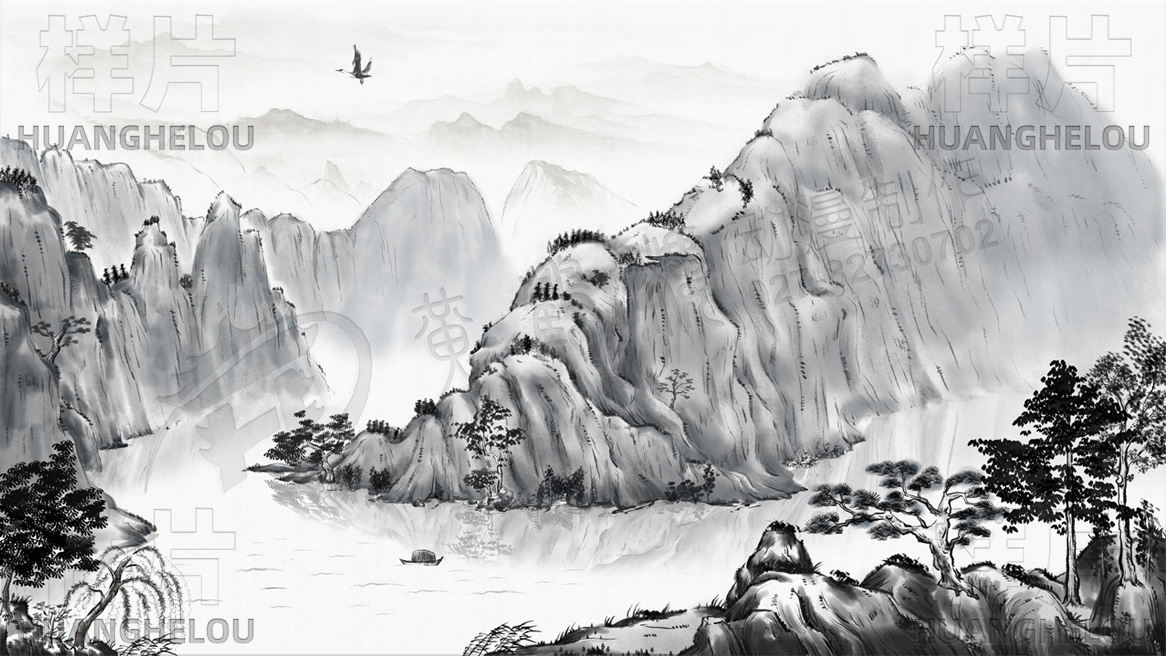 《高山流水，叢山峻嶺》 水墨畫(huà)動(dòng)畫(huà)制作設(shè)計(jì).jpg