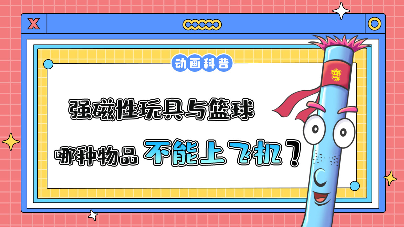 強(qiáng)磁性玩具與籃球哪種物品不能帶上飛機(jī)呢？.jpg